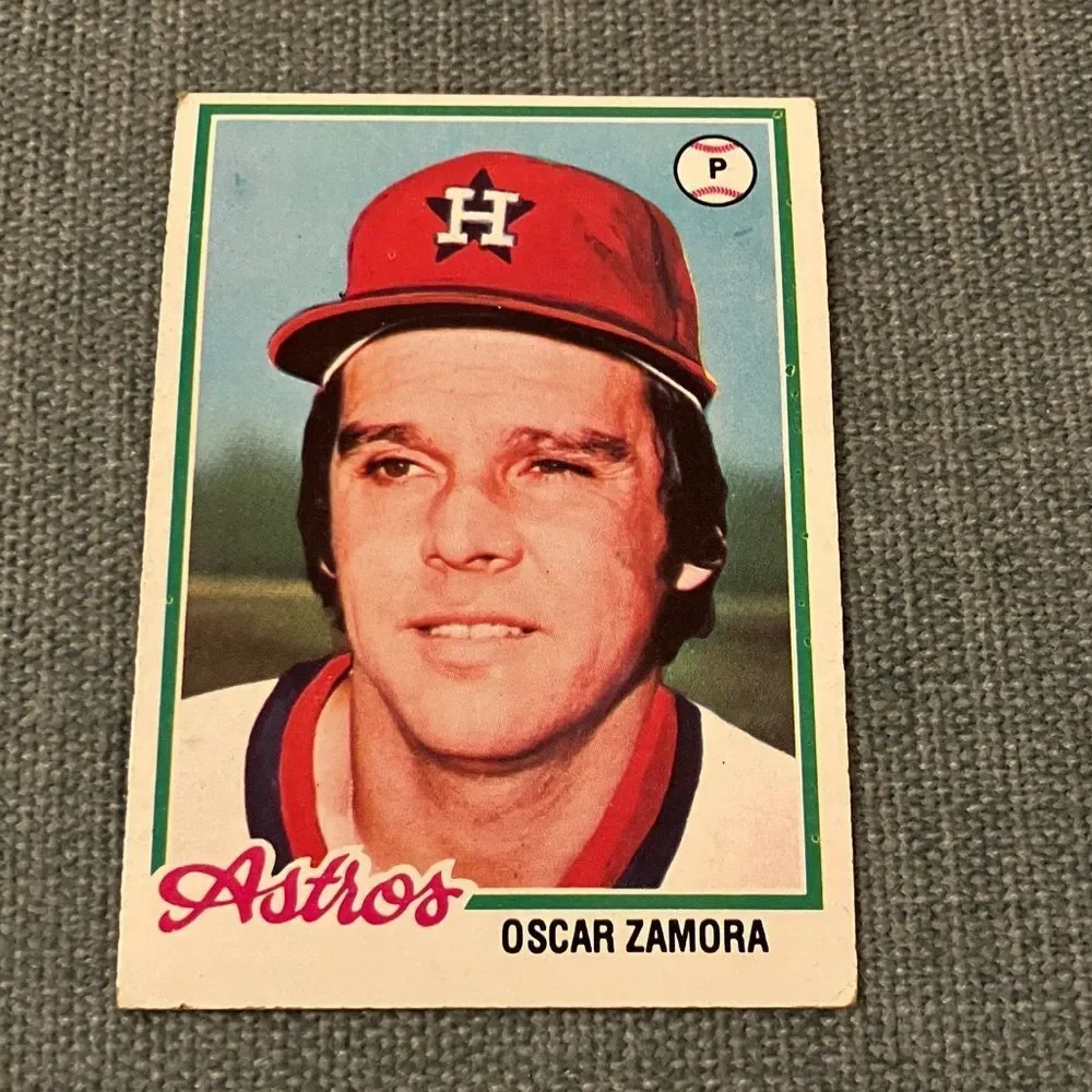1978 Topps Houston Astros Baseball Card Trading Card
