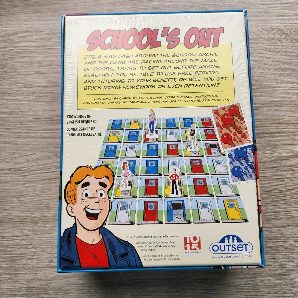 Outset new packaging