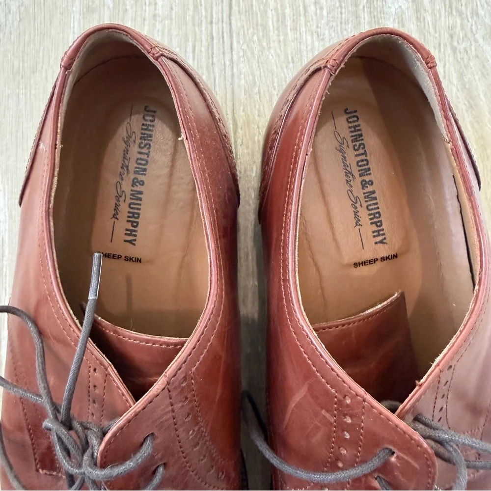 Johnston & Murphy elegant leather