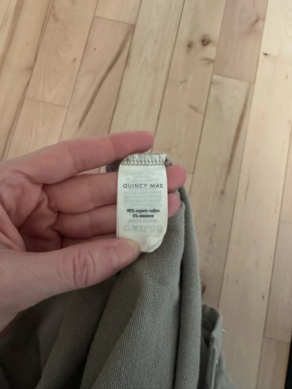 Quincy Mae soft gray