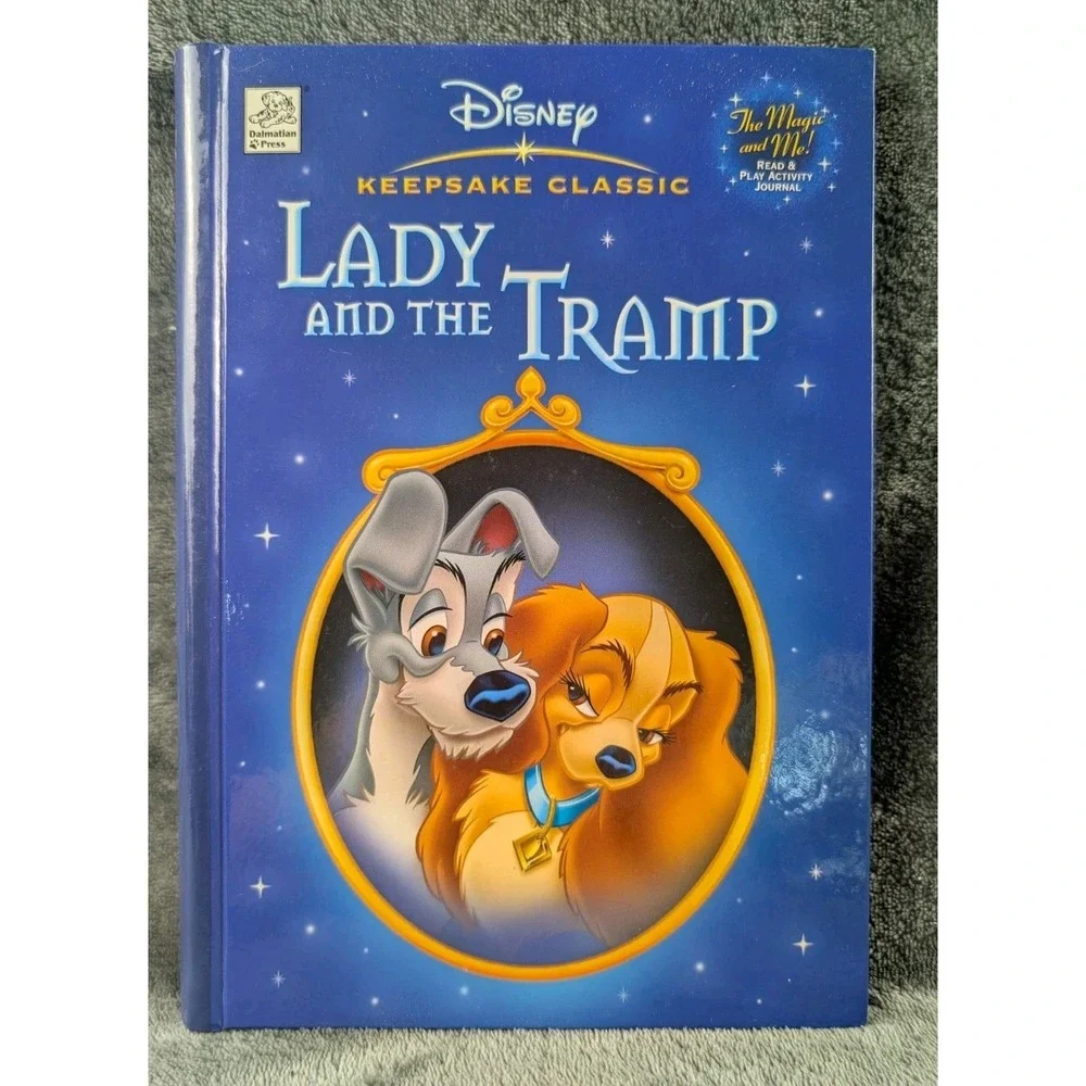Lady and the‎ Tramp Walt Disney Keepsake Classic Story Activity Sticker Book New