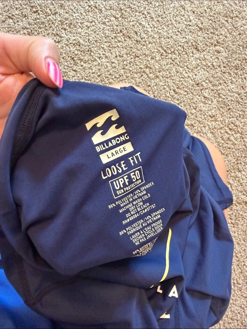 Billabong Swim Top