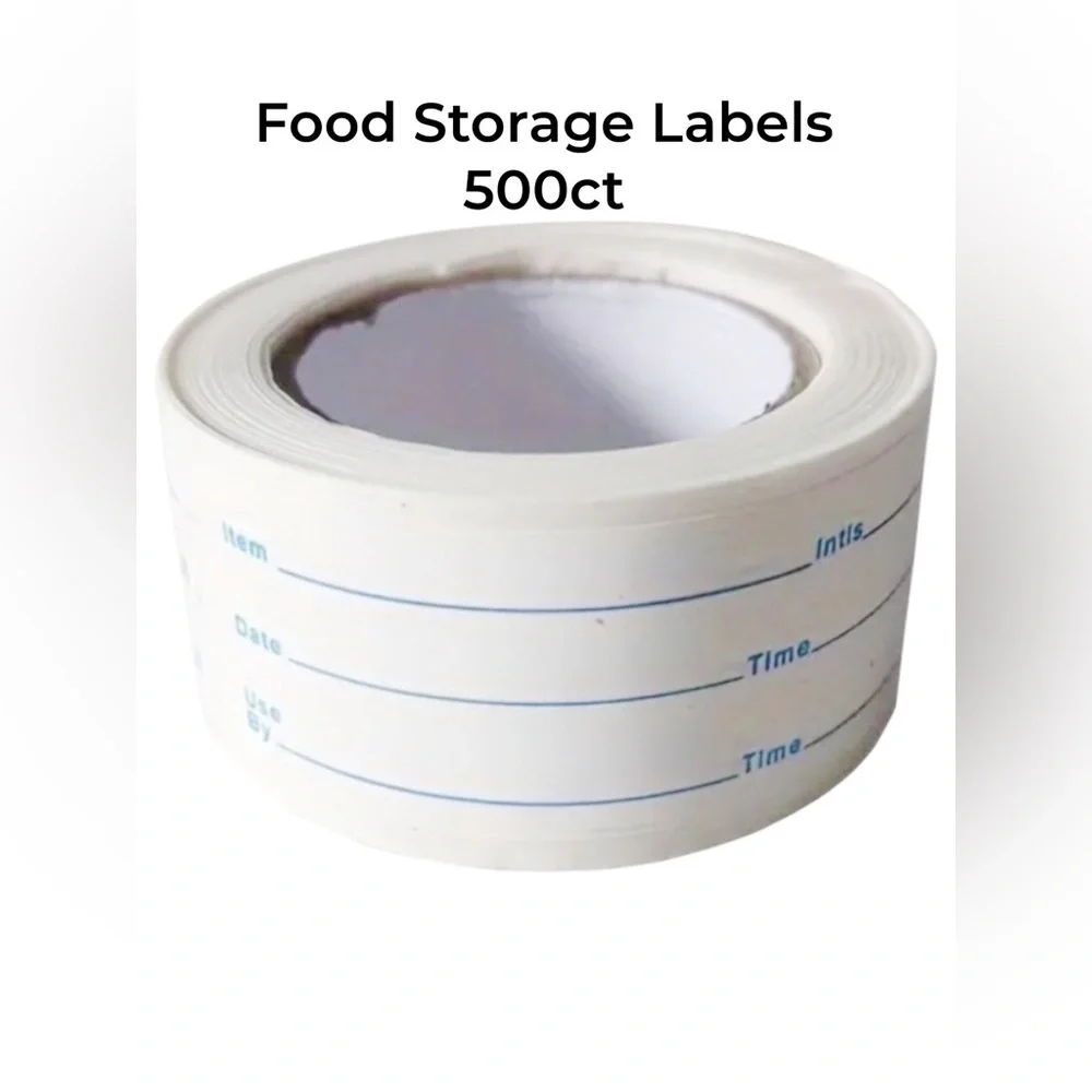 $5🔥 Food Storage Label Roll Stickers 500 count