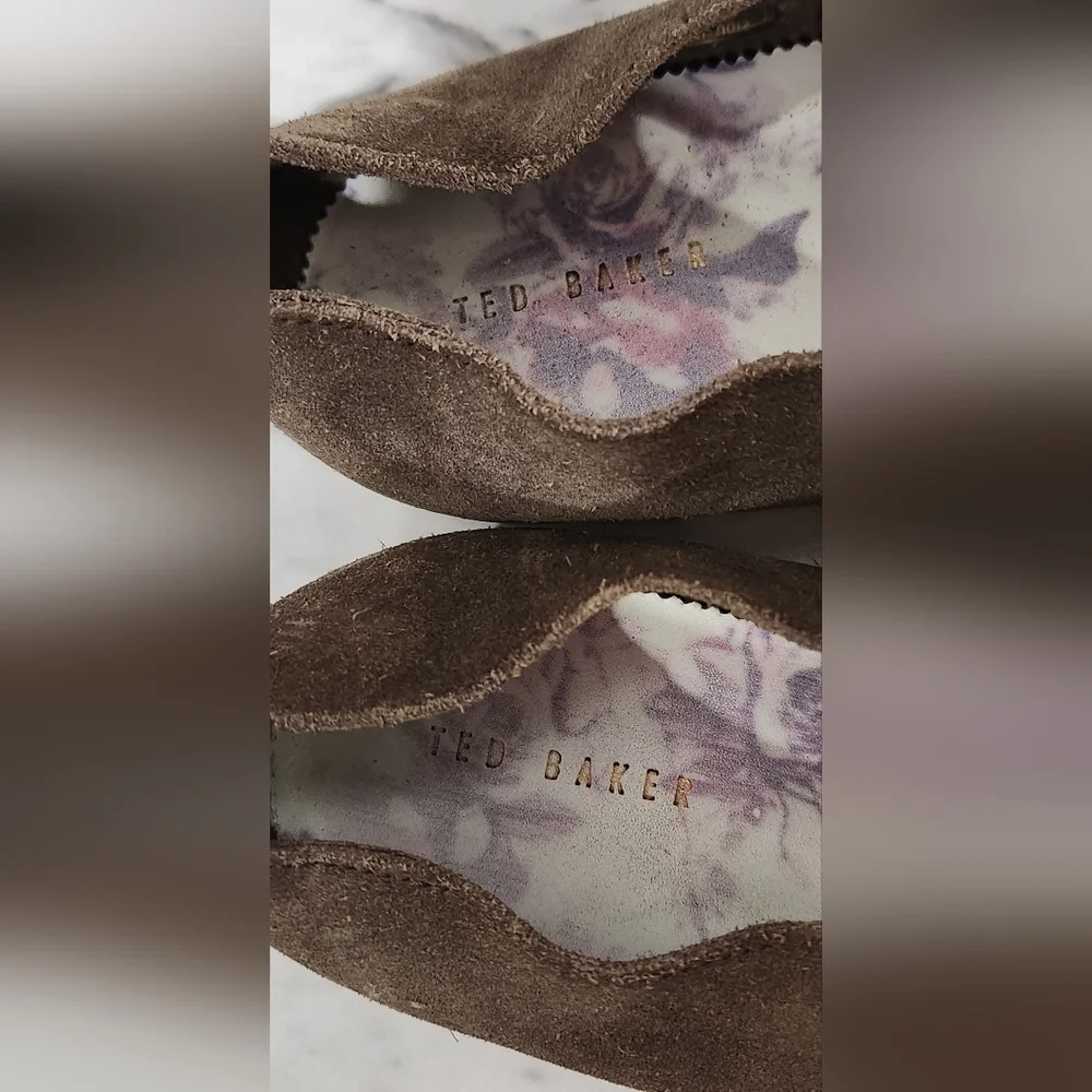 Ted Baker London brown oxford casual