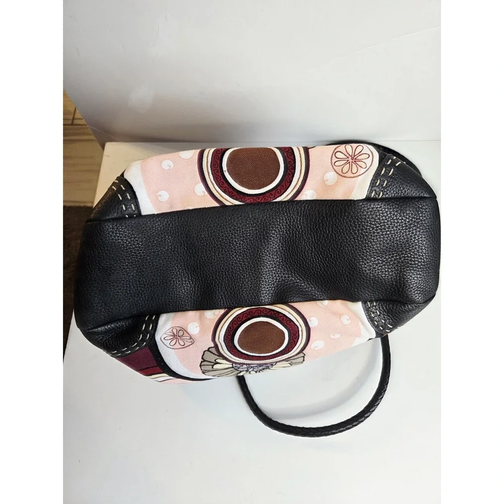 Brighton canvas leather