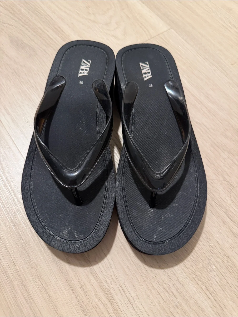 Zara chunky platform
