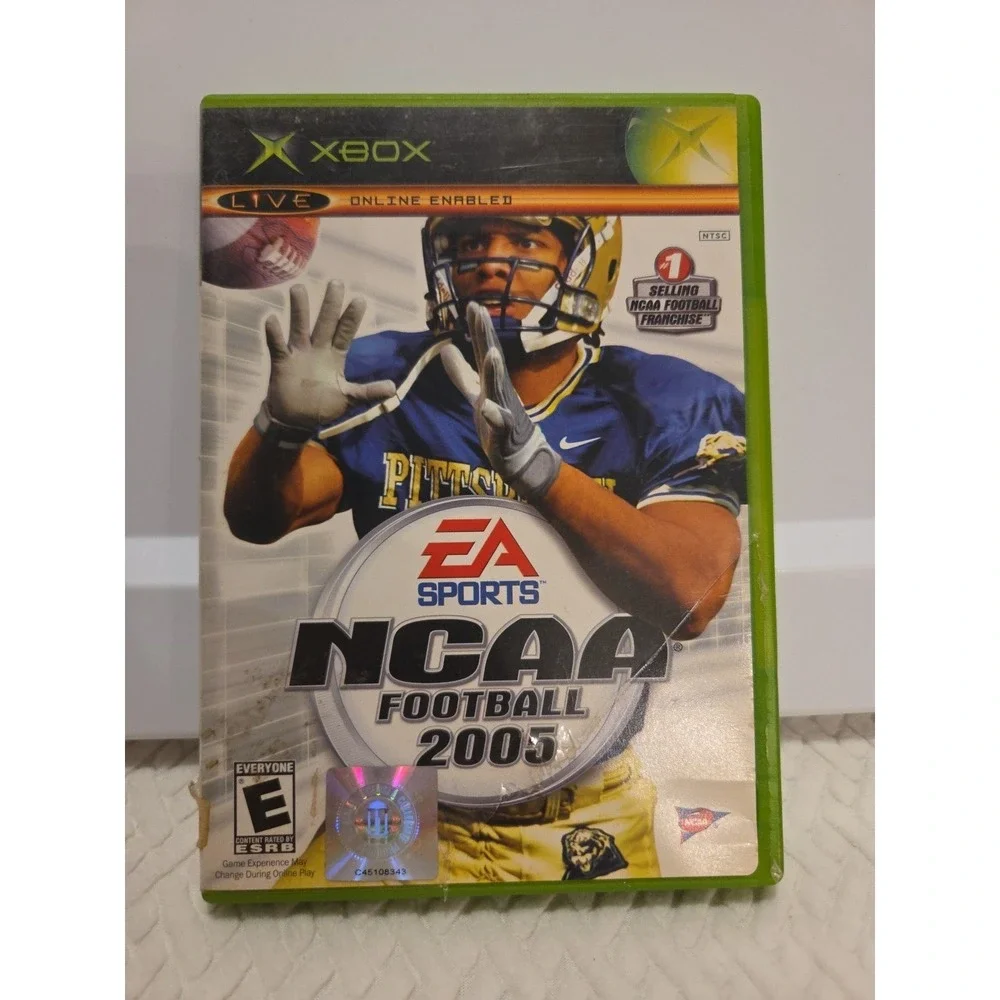 XBOX NCAA Football‎ 2005 w Original Case & Instruct Manual Tested working