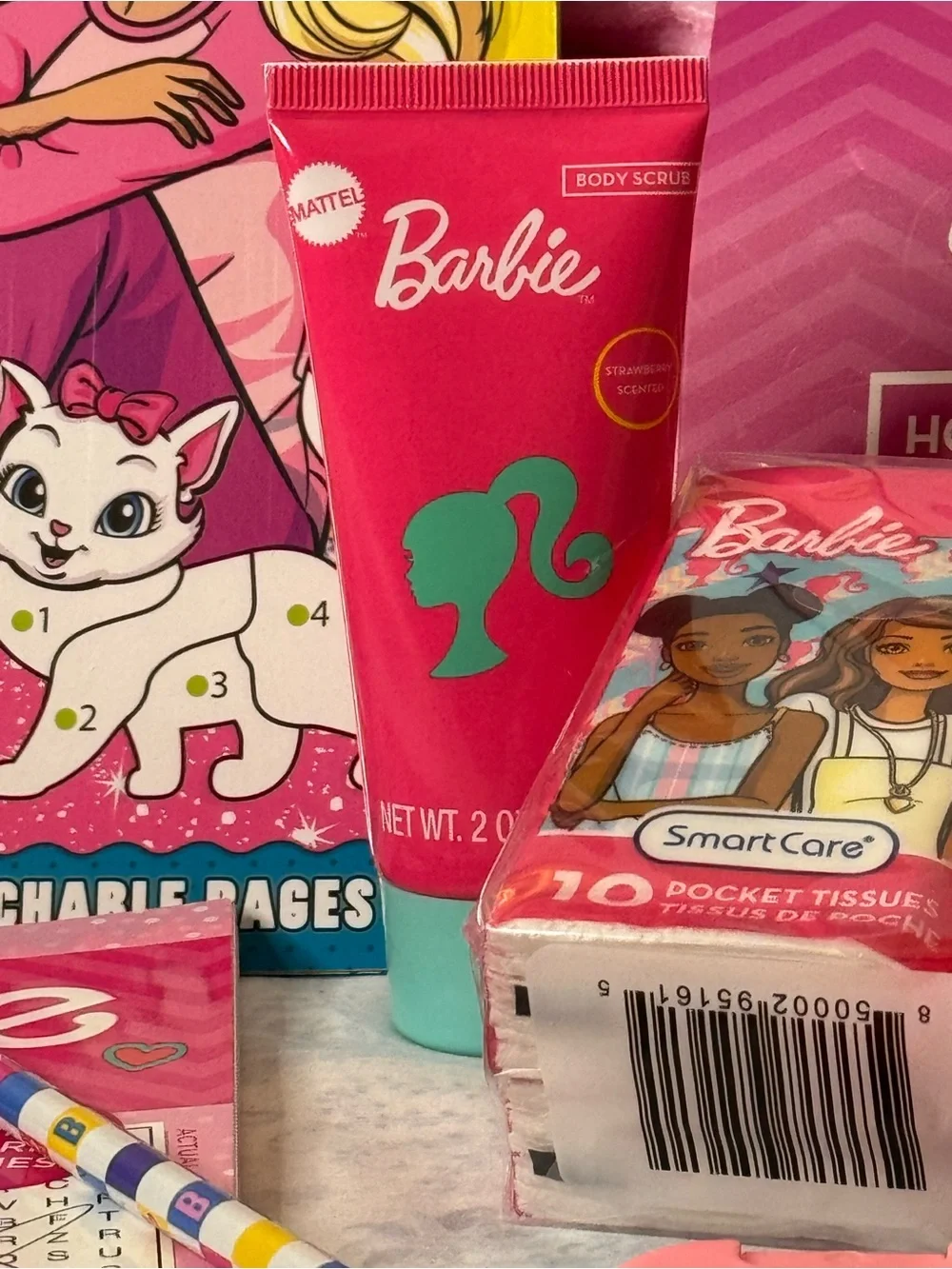 Barbie set includes