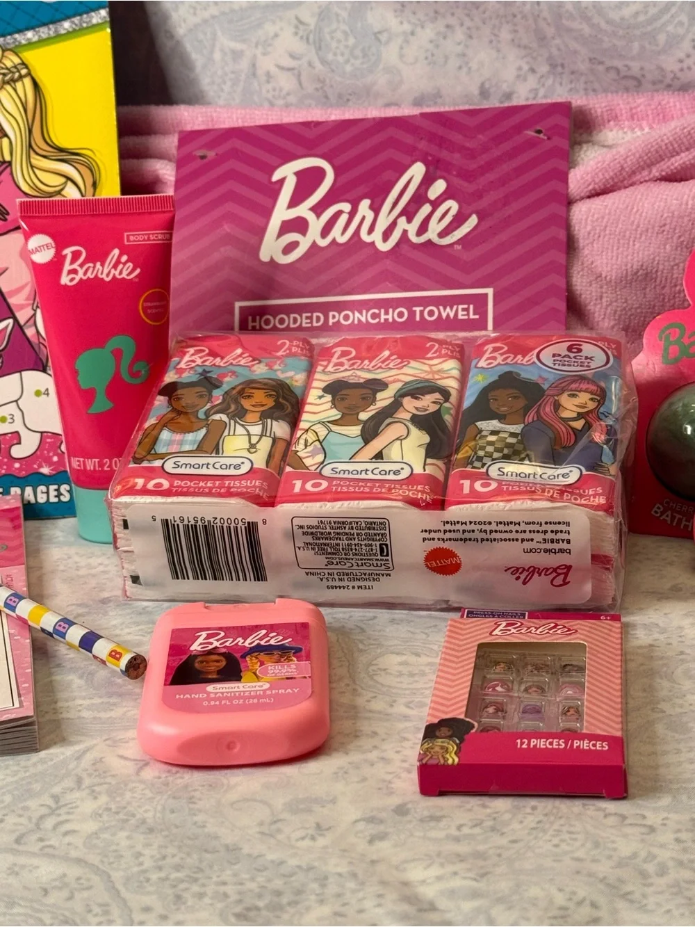 Barbie set includes
