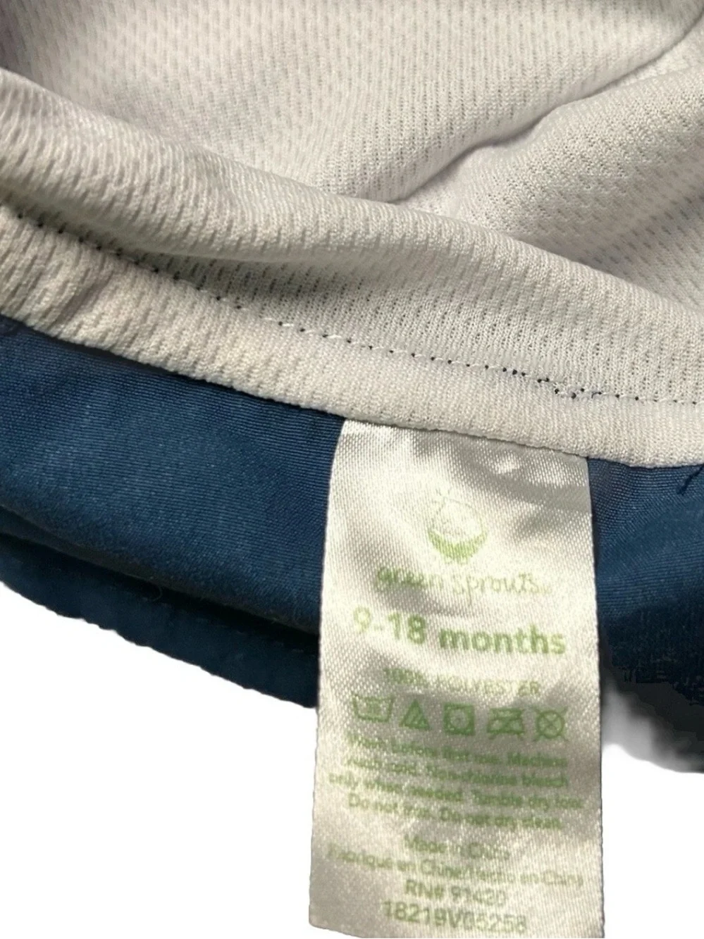 Green Sprouts lightweight navy