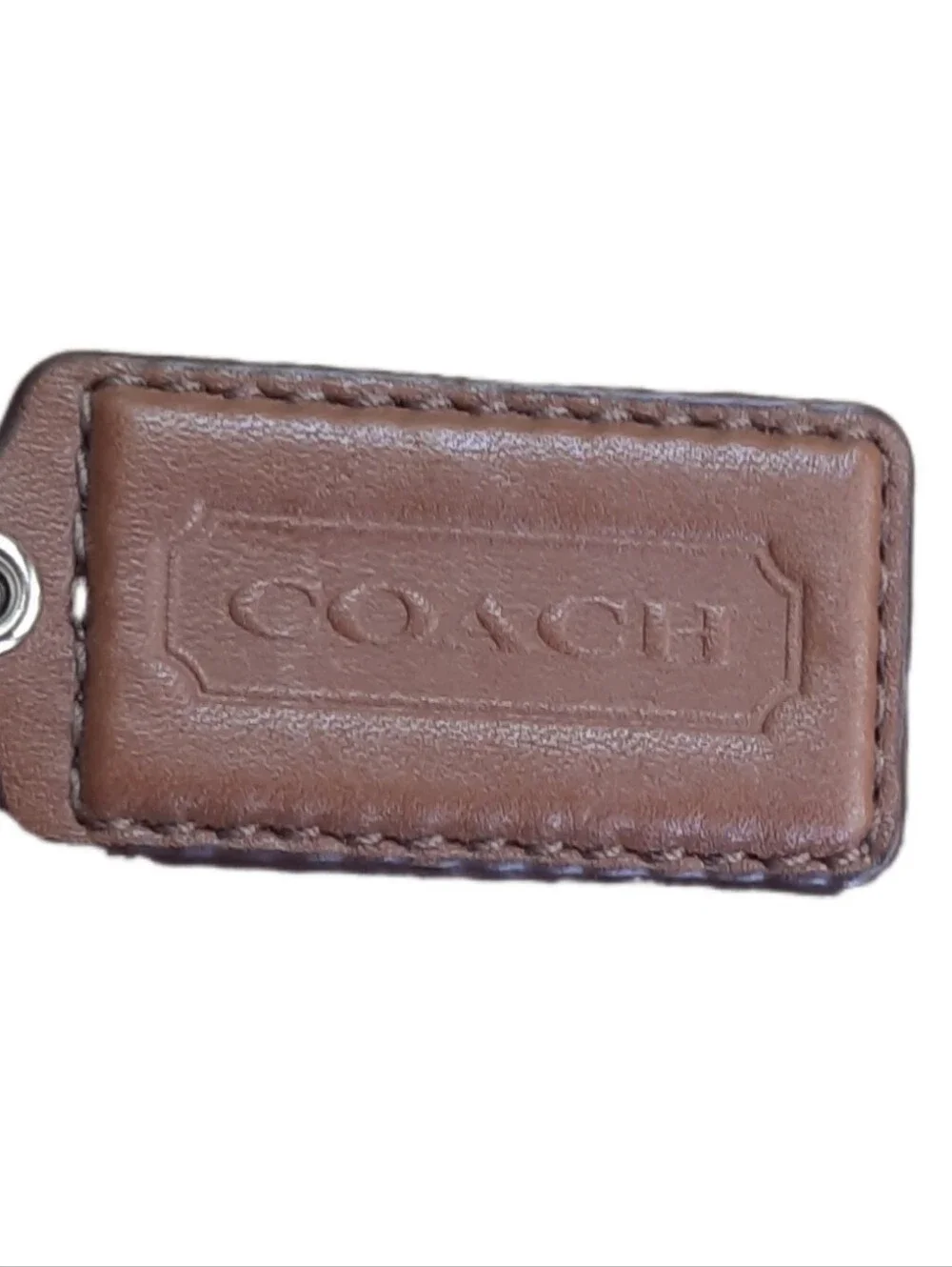 Coach sleek brown