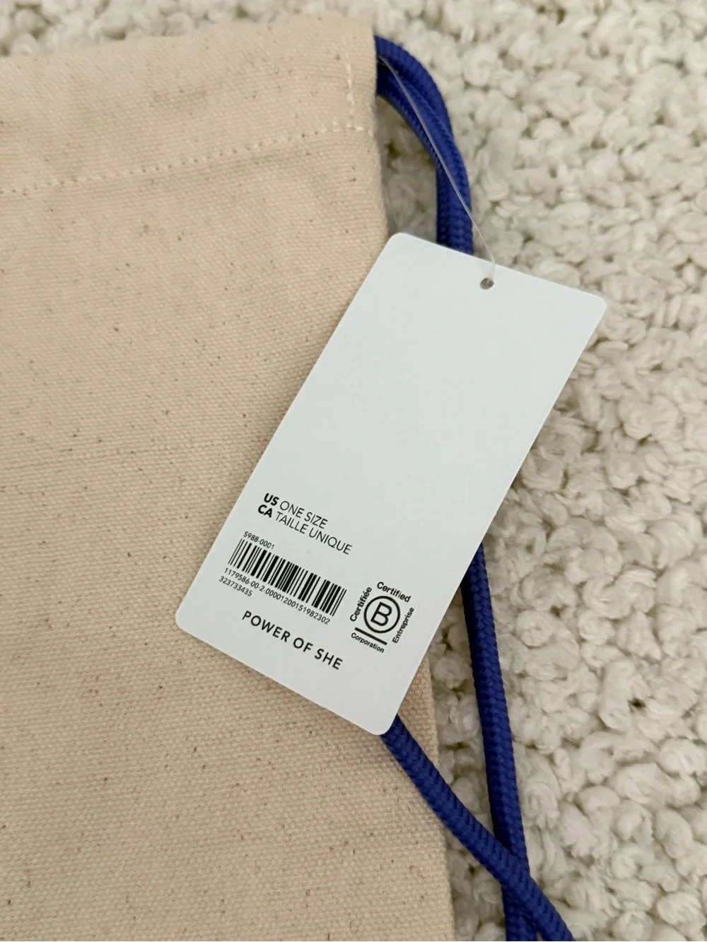 Athleta drawstring bag