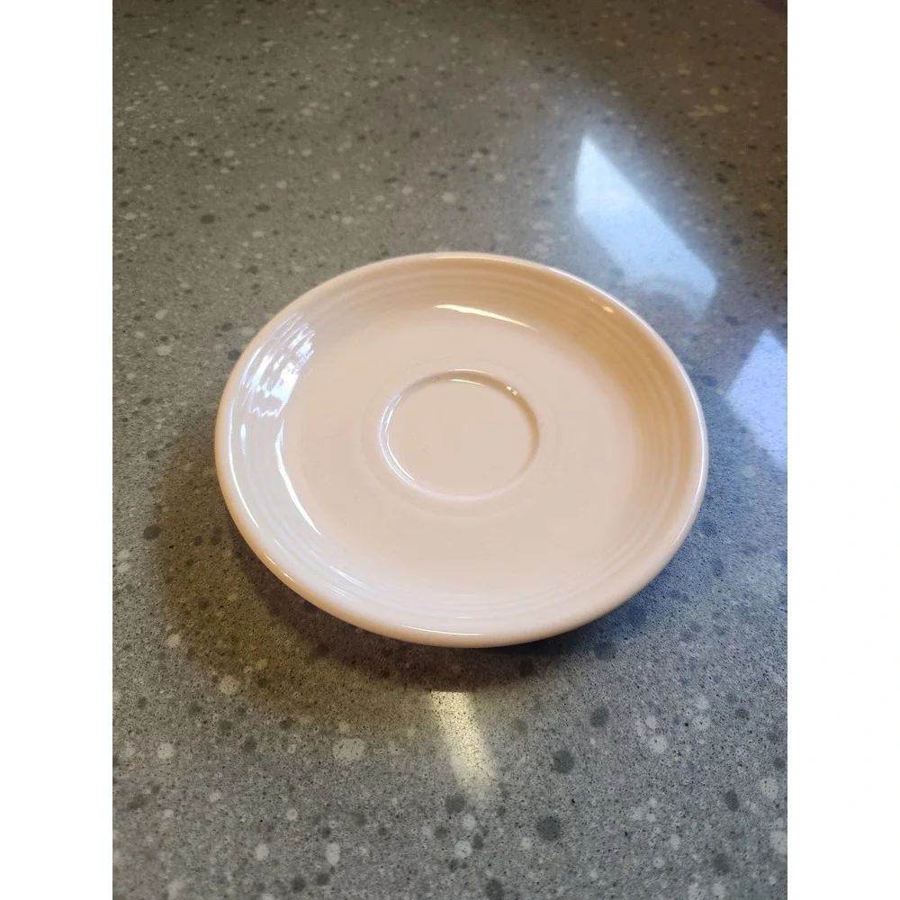 VTG Fiesta Ware Tea Saucer Apricot