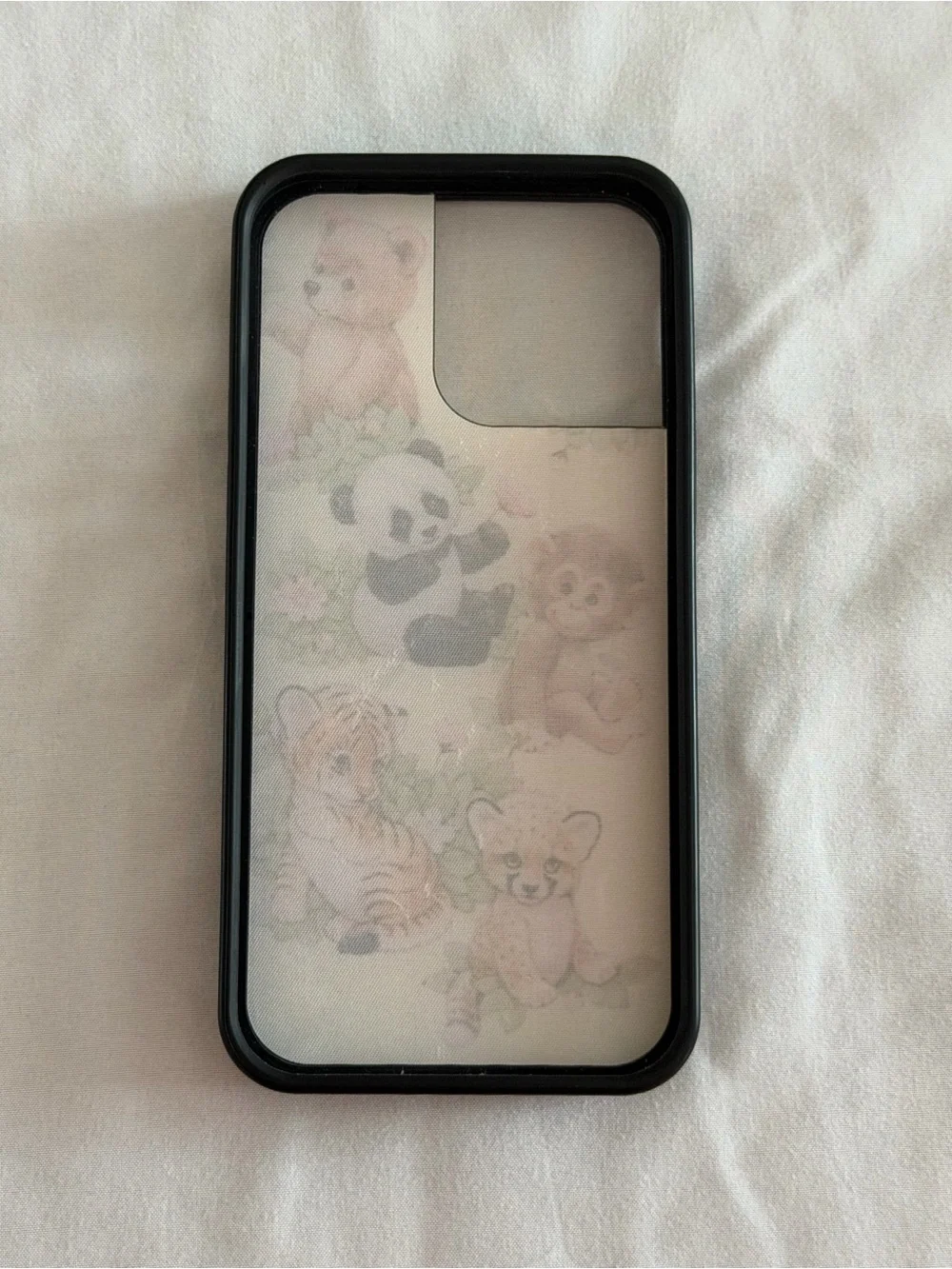 Wildflowers beige phone