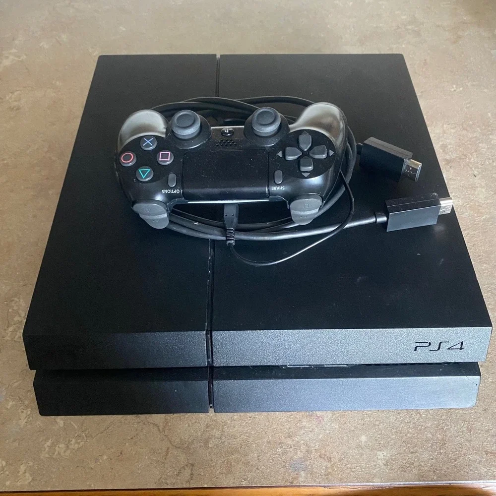 Sony PlayStation 4 PS4 Console 500GB Black with DualShock 4 Controller Tested