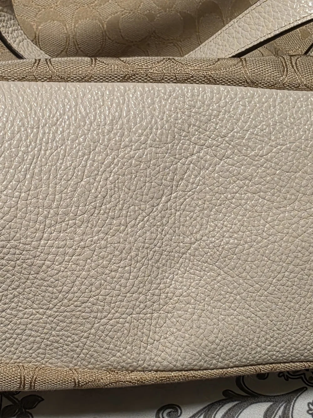 Coach backpack beige