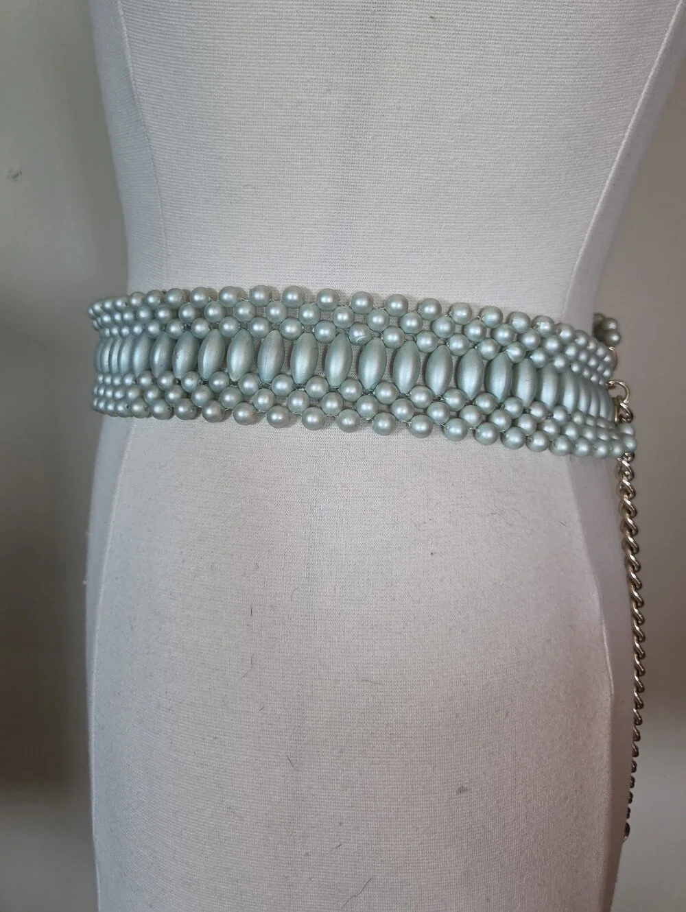 Vintage beaded belt
