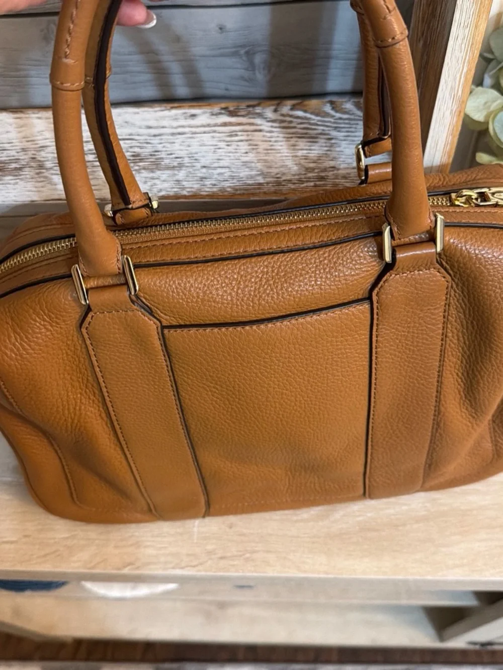 Michael Kors tan leather