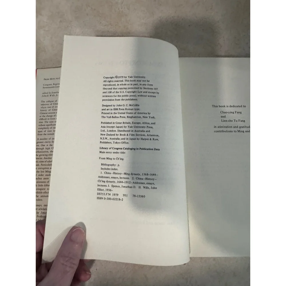Yale University Press from ming
