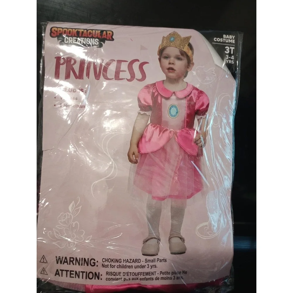 Spooktacular Creations Princess Costume Girls 3T Dress Headband New
