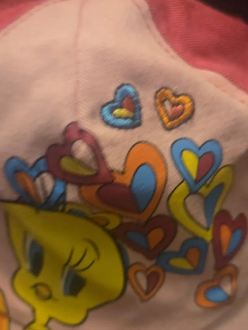 Tweety Bird playful pink