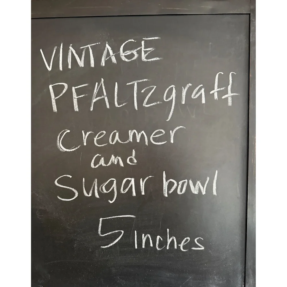 Pfaltzgraff vintage sugar
