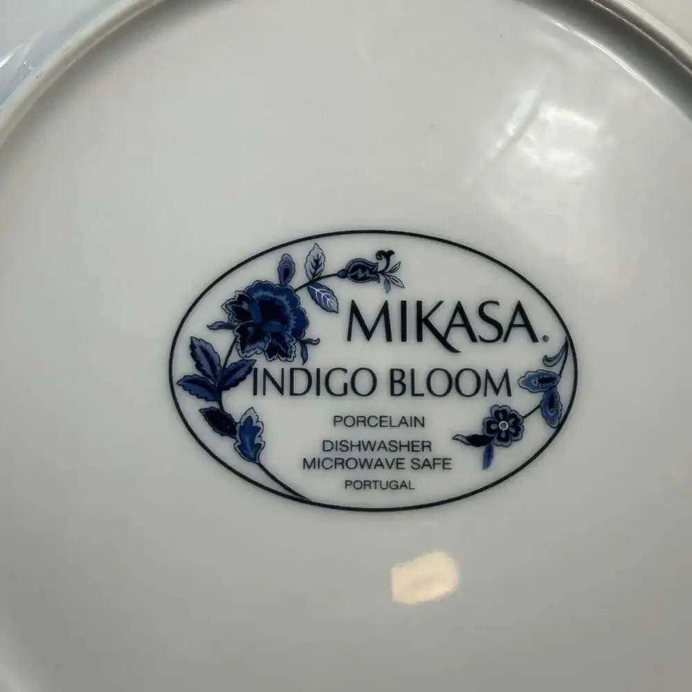 Mikasa indigo bloom
