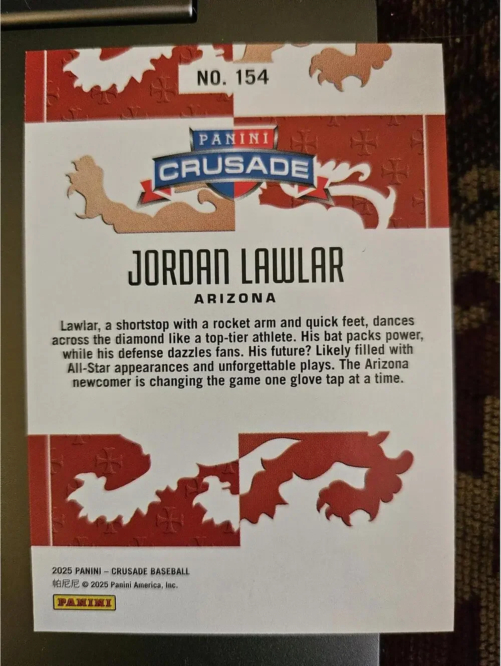 Panini 2025 crusade