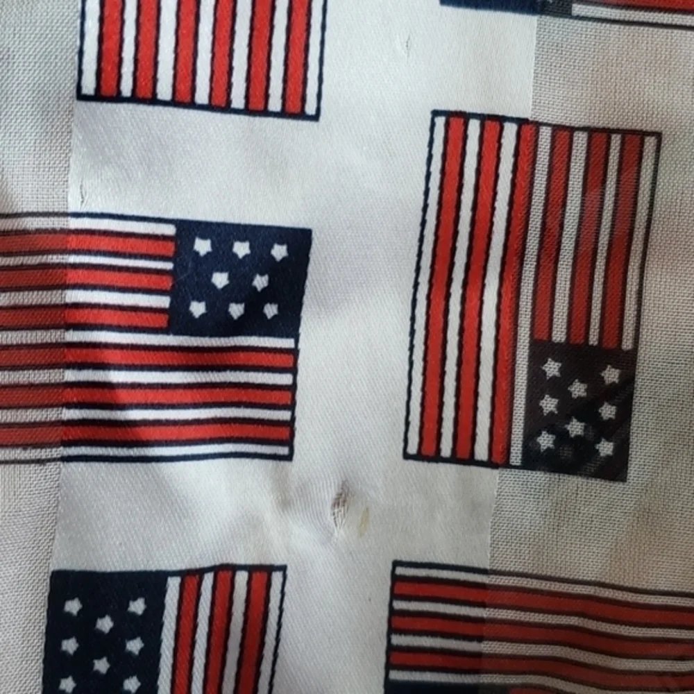 N/A patriotic red