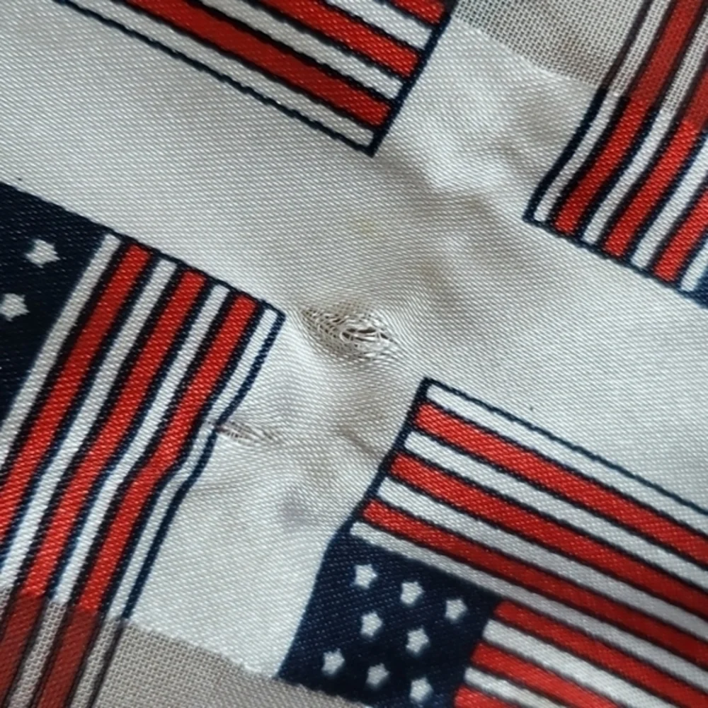 N/A patriotic red