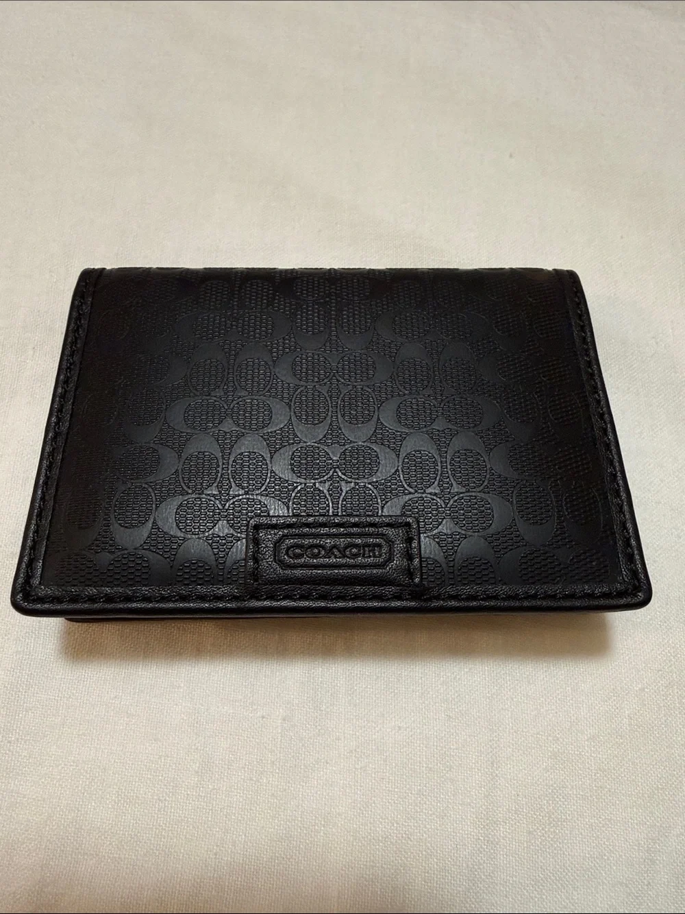 Coach card holder