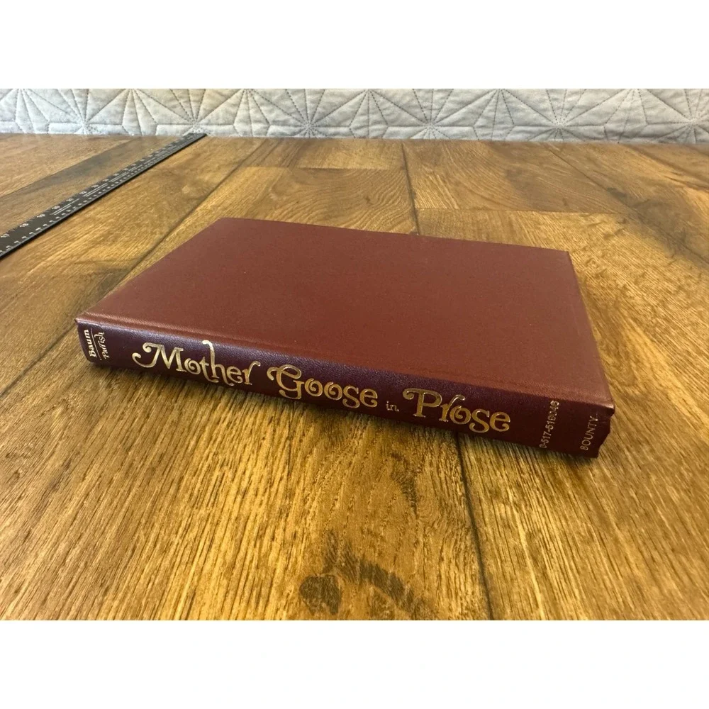 Mother Goose In Prose L. Frank‎ Baum Maxfield Parrish Illustrated Hardcover Book