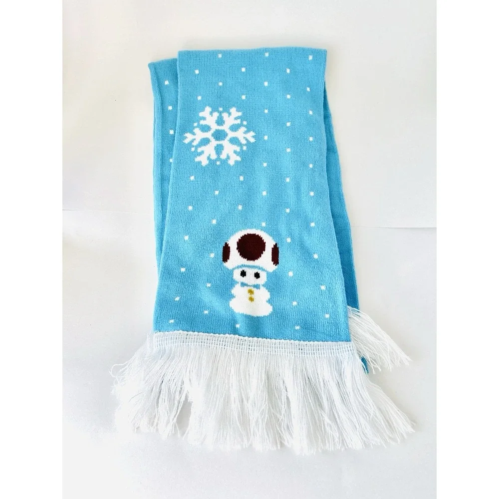 Nintendo Toad & Snowman Winter Scarf 66