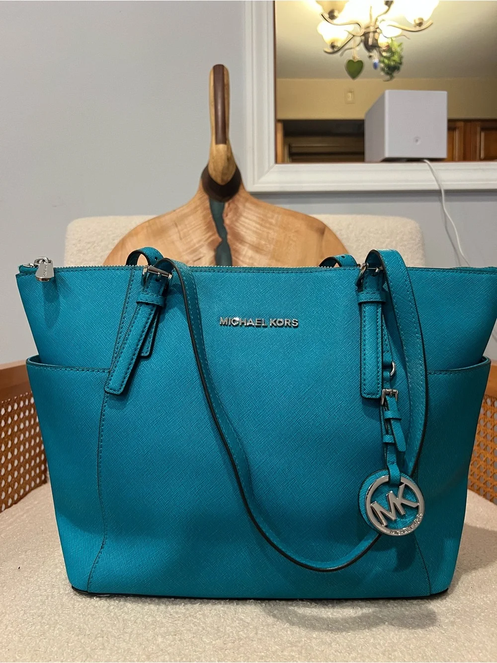 Michael Kors structured saffiano