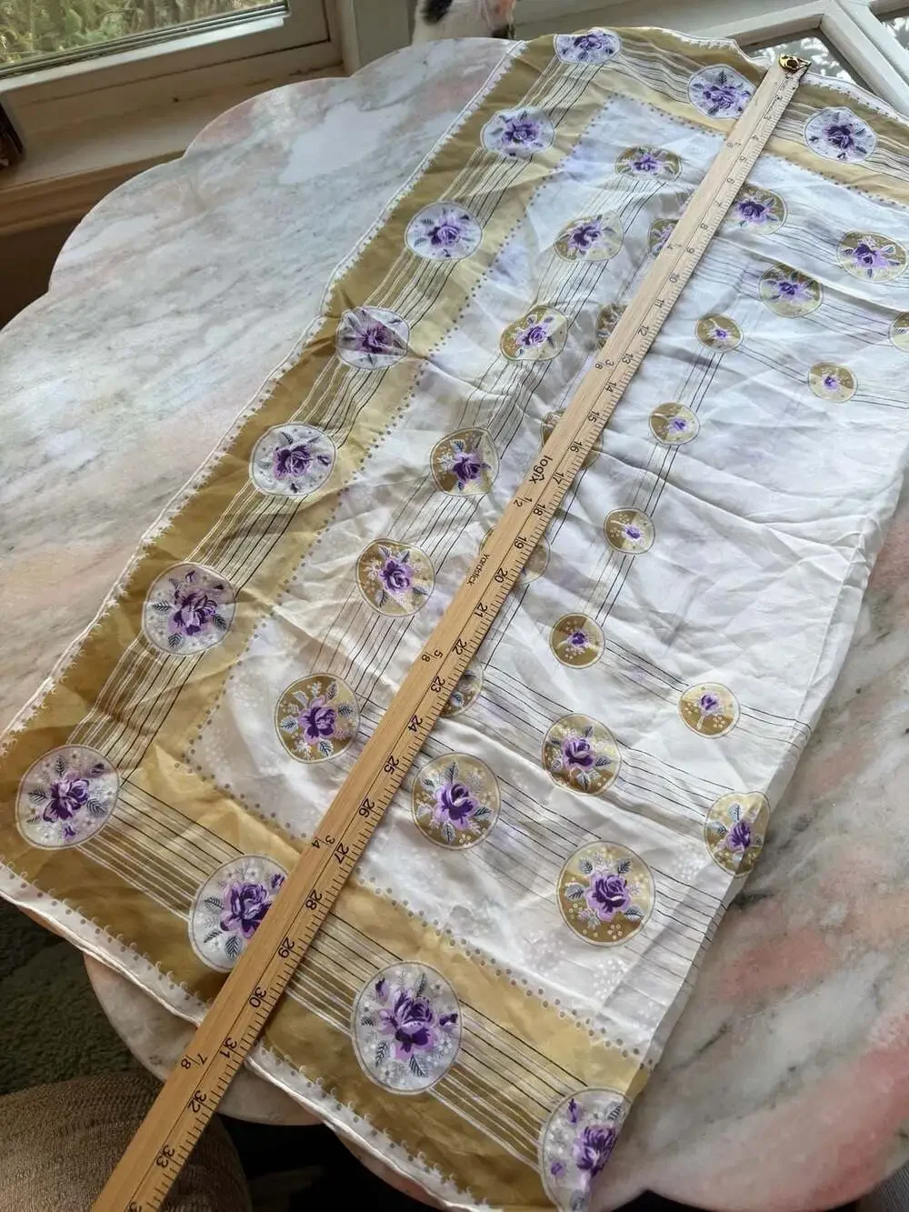 Unknown square silk