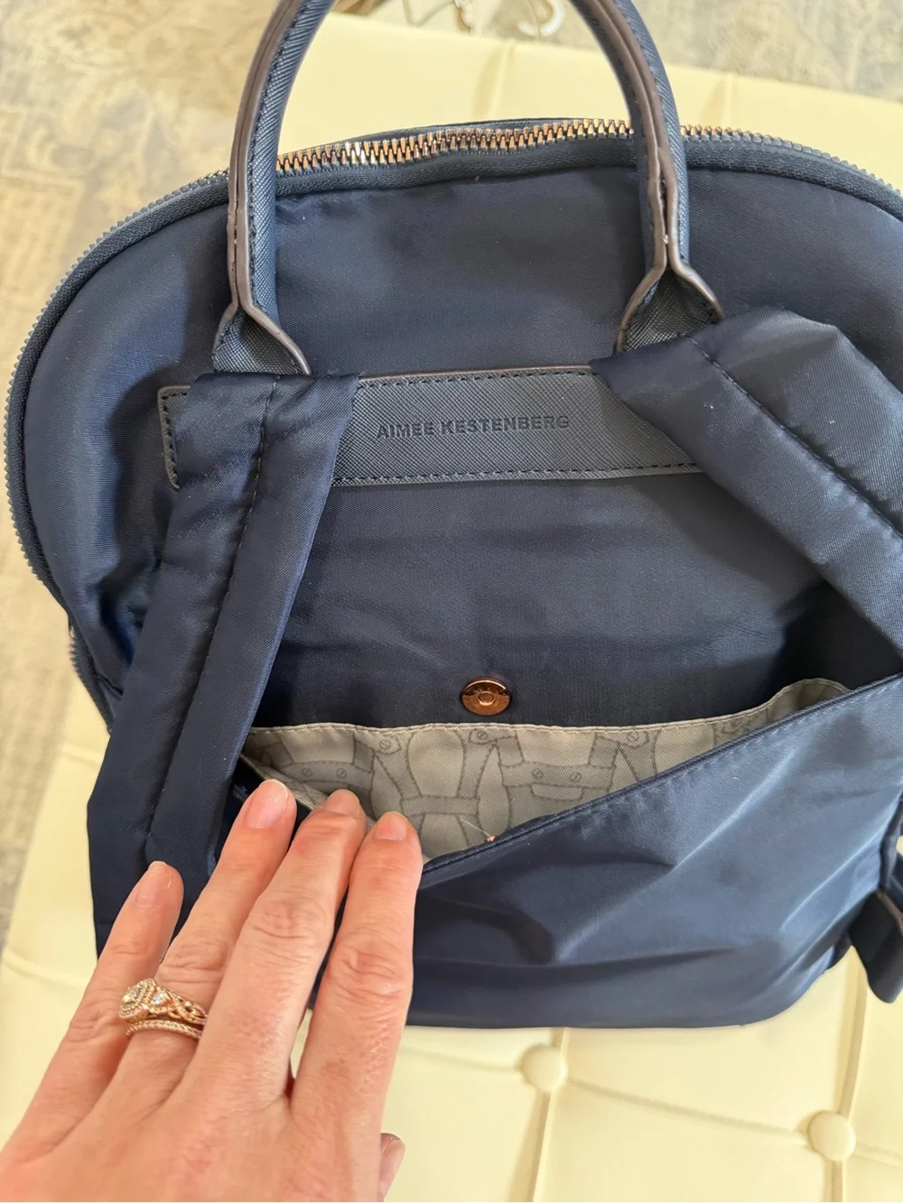 Aimee Kestenberg sleek navy