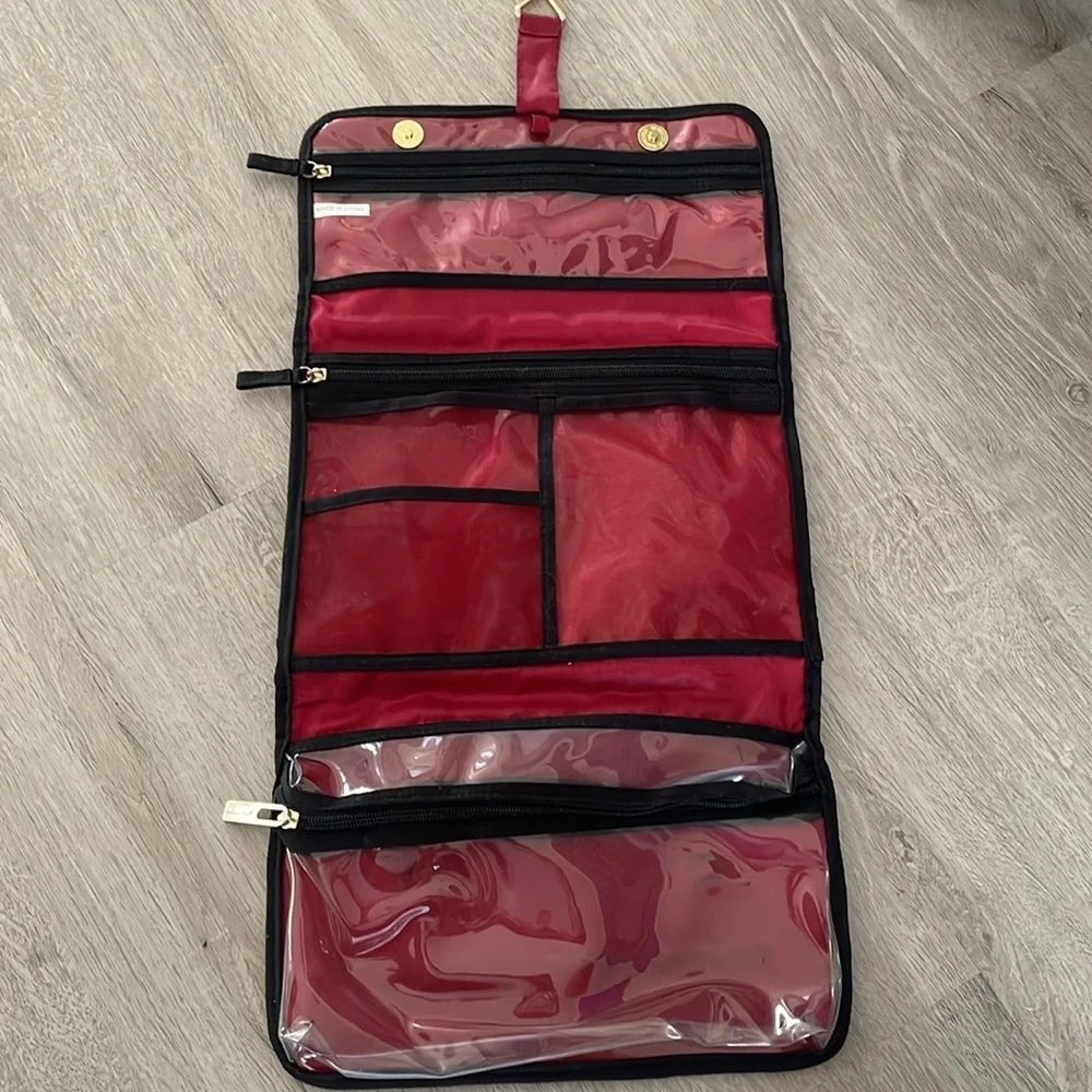 Tartan + Twine Hanging Valet Red & Black W/ White Plaid - 21.5