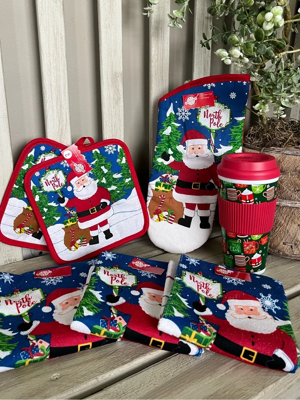 Christmas Kitchen decor bring holiday