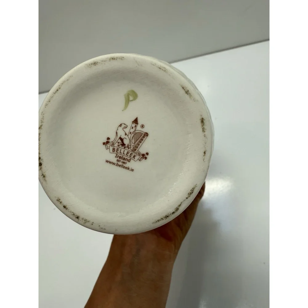 Belleek pottery shamrock
