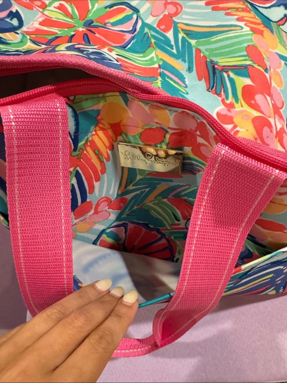Lilly Pulitzer bright lilly