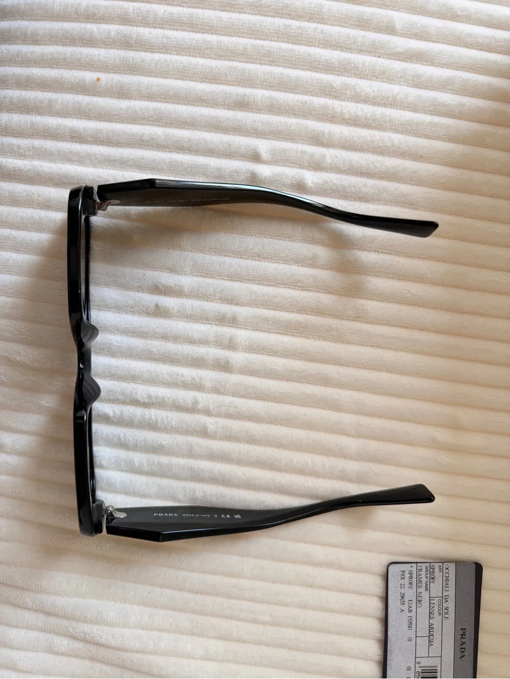 Prada bold rectangular