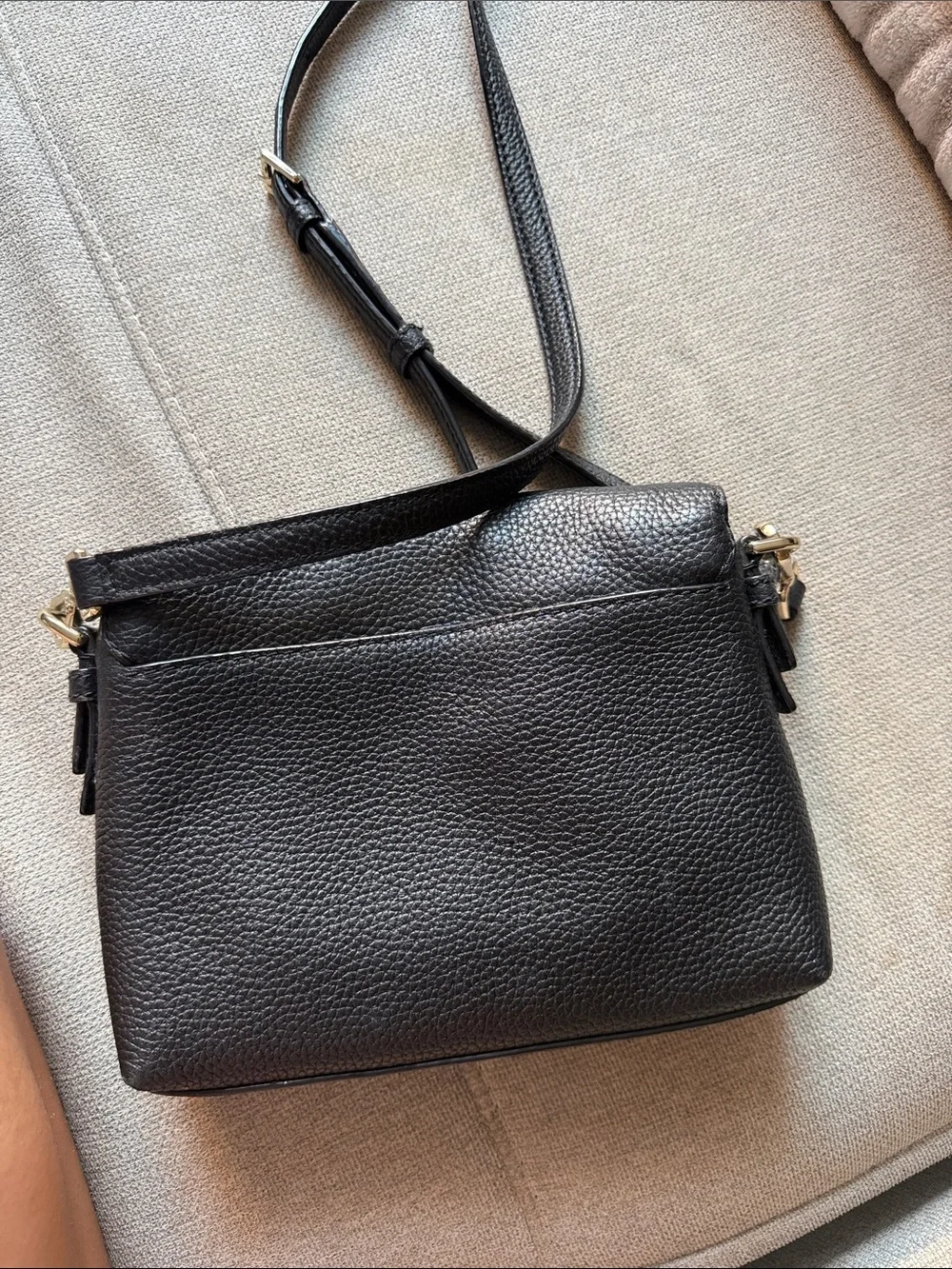 kate spade compact pebbled