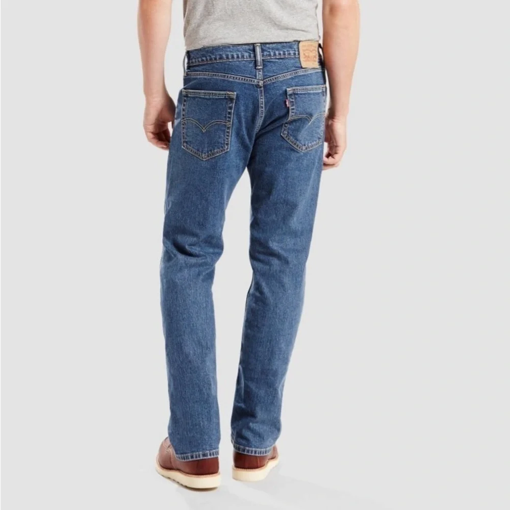 Levi's® Men's 505™M Straight Regular Fit Jeans - Blue Denim 38×32 nwt