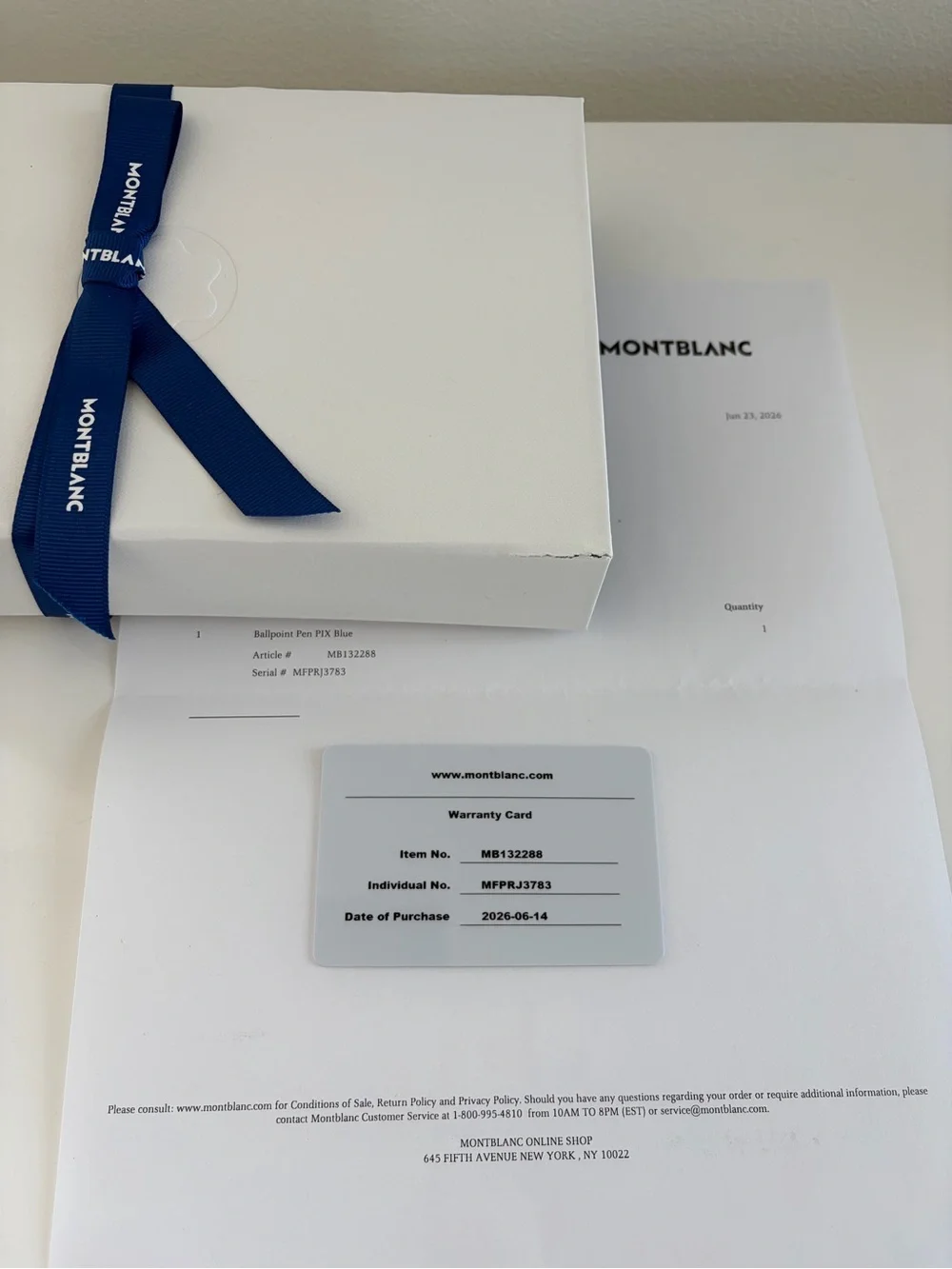 Montblanc brand new