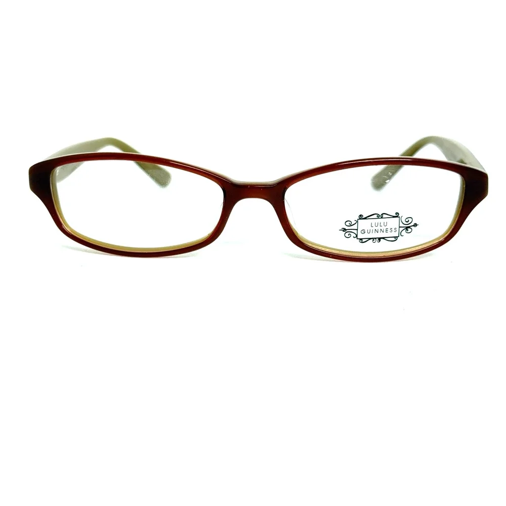 Lulu Guiness‎ L821 Brn Eyeglasses Frames H19835