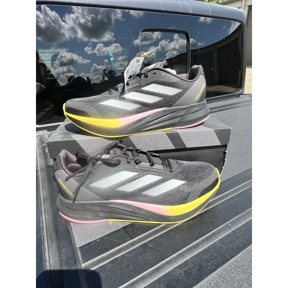 Adidas Duramo Speed M IE4036 Athletic Comfort Black Running Shoe Mens Size 13