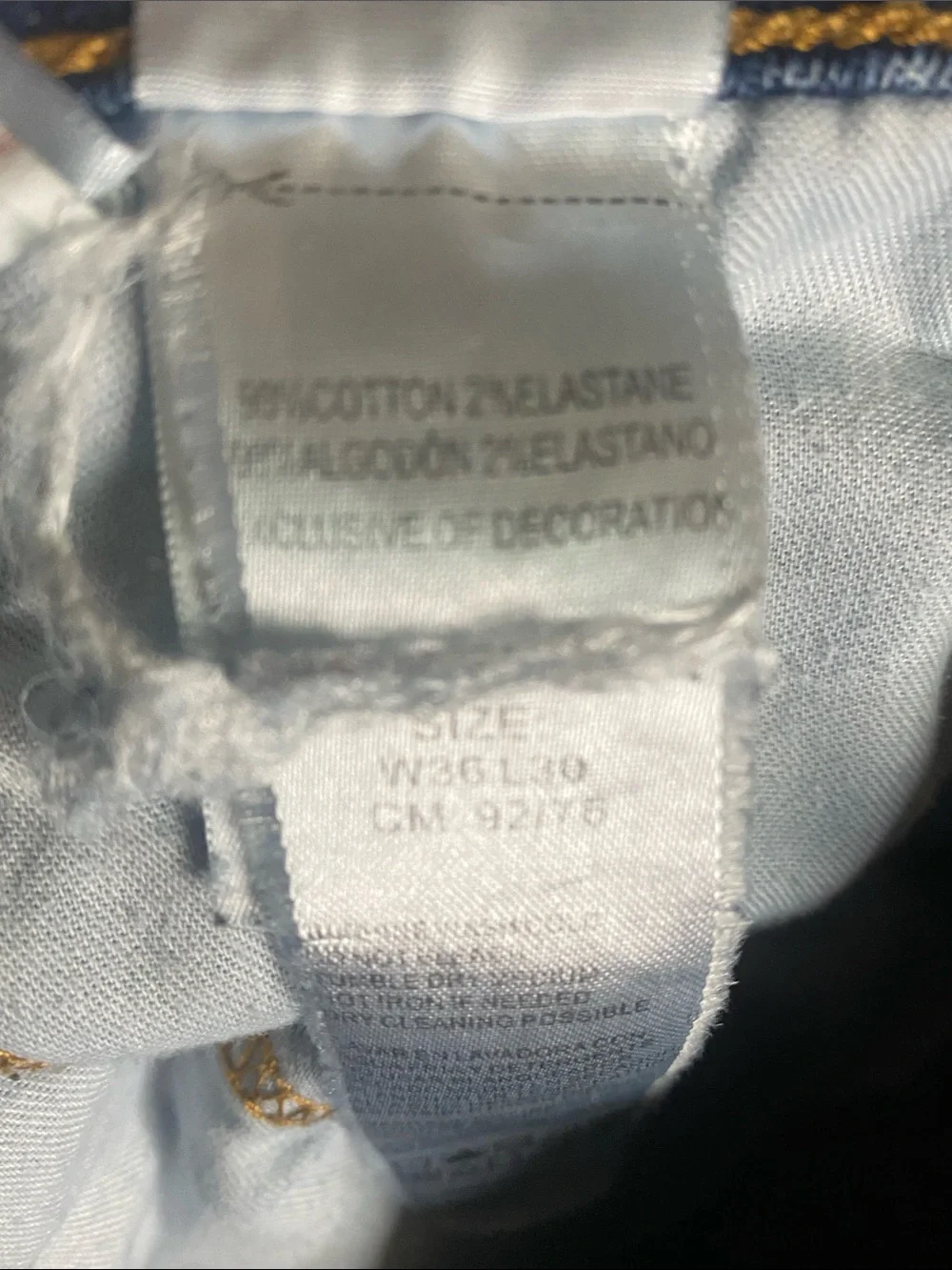 Levis elastane stretch