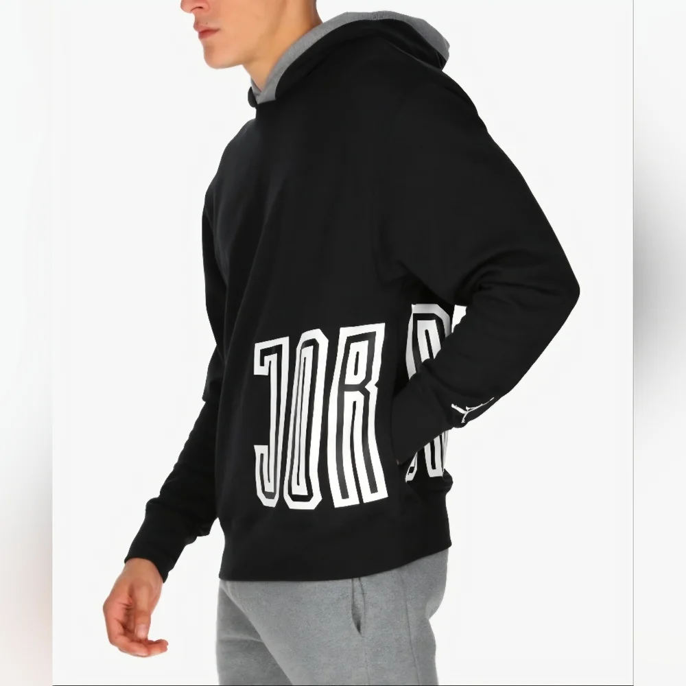 Jordan Men's Pullover Hoodie - Black Size XXL