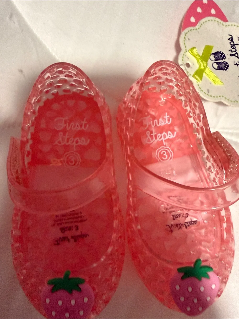 First Steps sweet pink