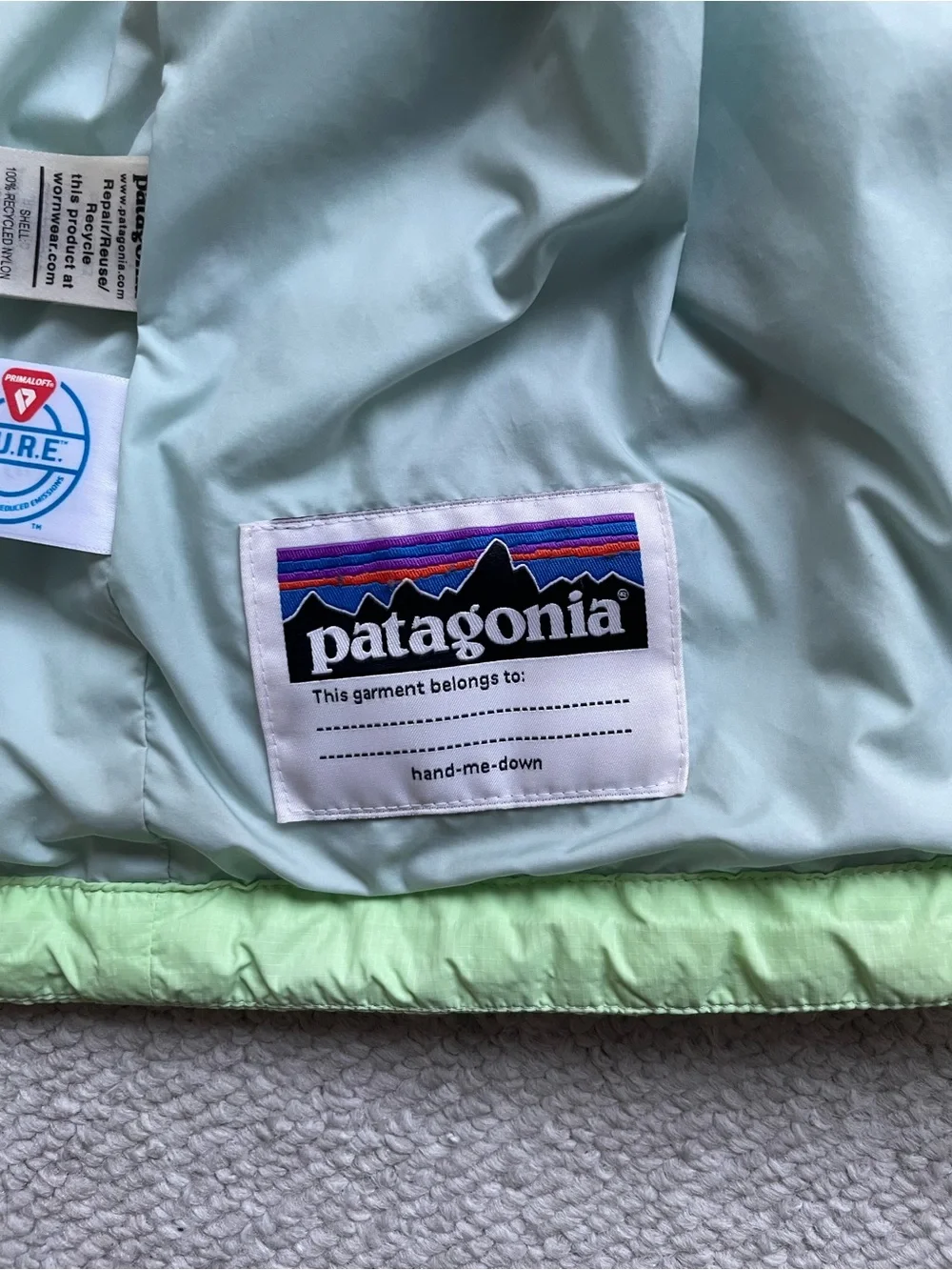 Patagonia kids’ nano